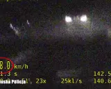 Prędkość 138 km/h zarejestrowana przez Lubuską Policję. Taki wynik może oznaczać mandat za wyprzedzanie na zakazie.