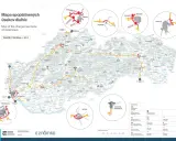 Mapa Słowacji z zaznaczonymi płatnymi odcinkami autostrad. Unikaj mandatu za brak winiety słowacja, sprawdzając trasę.