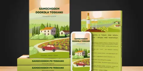 Plan podróży "Samochodem Dookoła Toskanii" to idealny przewodnik po włoskich wakacjach. Odkryj malownicze krajobrazy i wino.