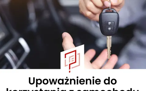 Wzór upoważnienia do wyjazdu samochodem na Ukrainę. Kluczyki samochodowe przekazywane z ręki do ręki.