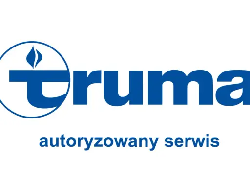 Logo Truma z płomieniem i napisem "autoryzowany serwis".